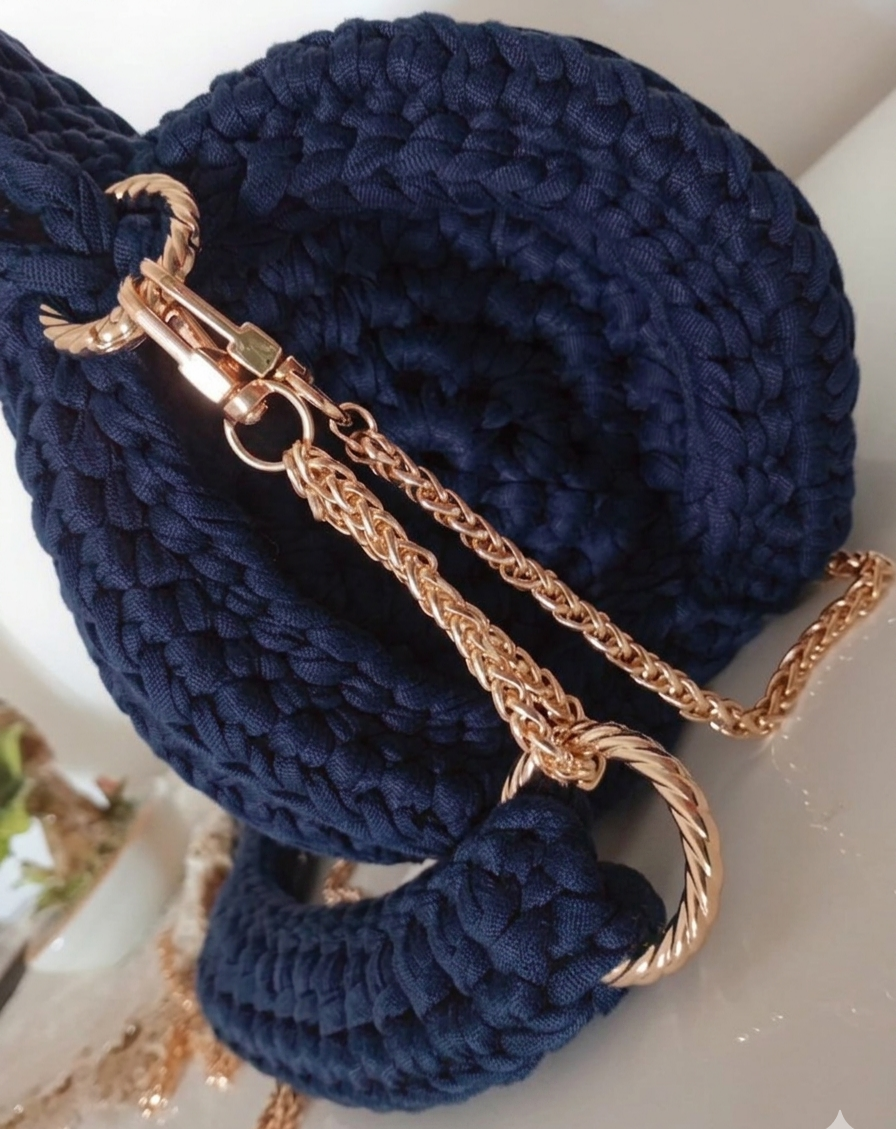 Borsa Notte blu
