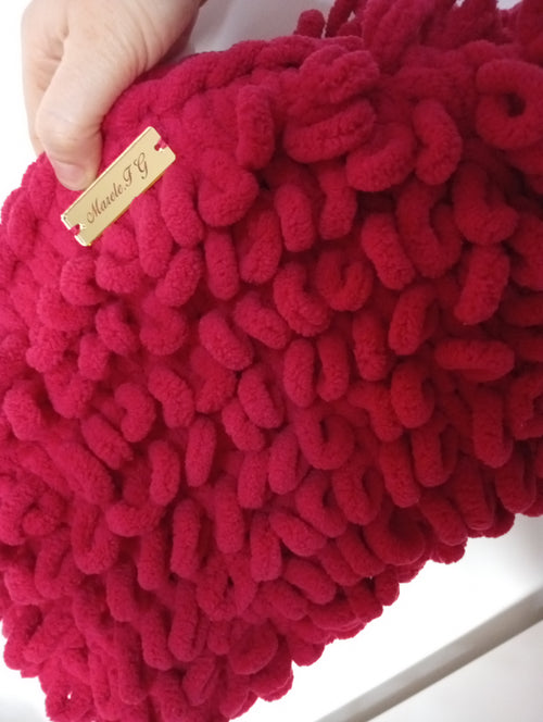 Borsa a mano morbida puffy