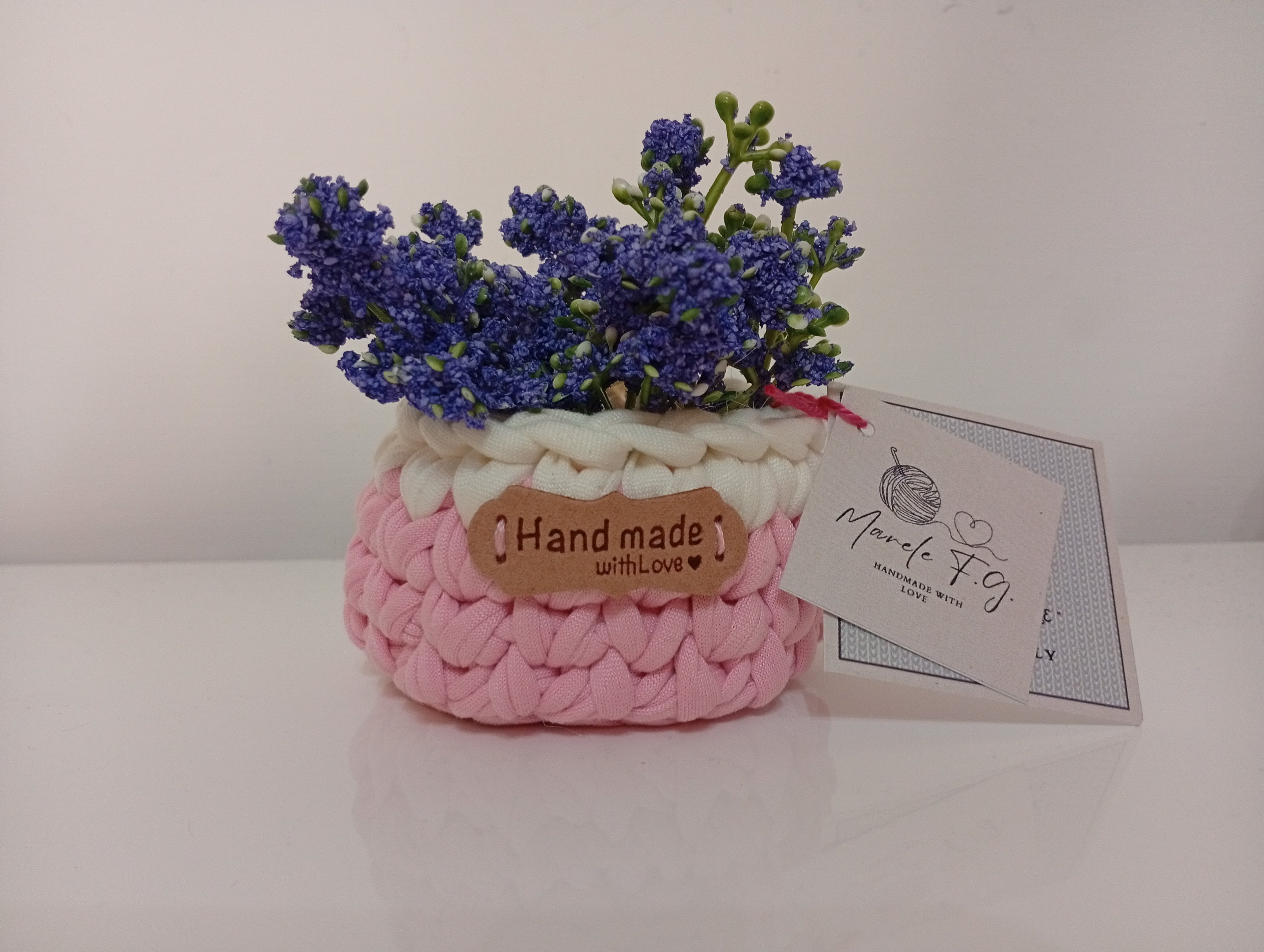 Mini cesto fiorito