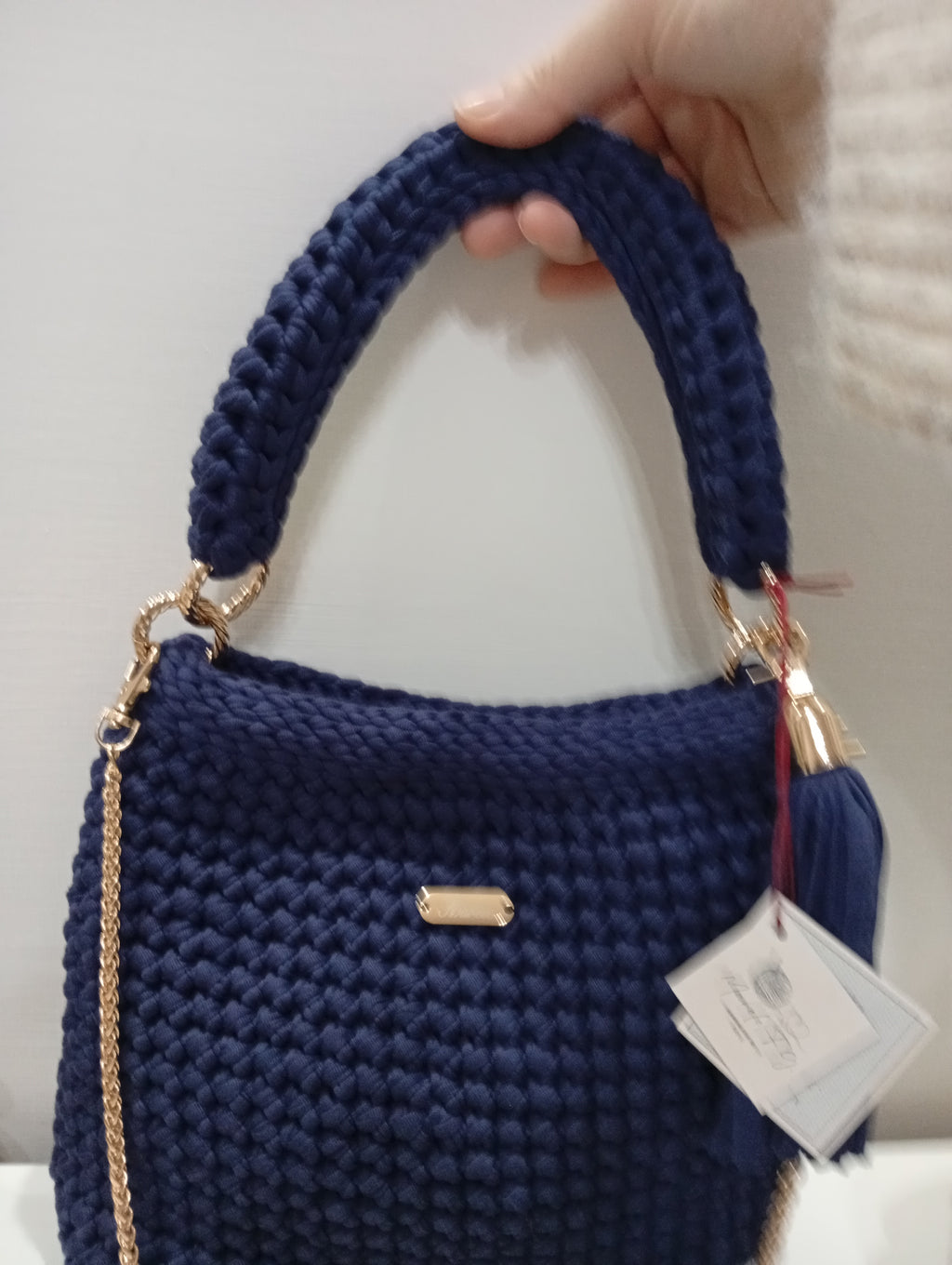 Borsa eleganza Blue