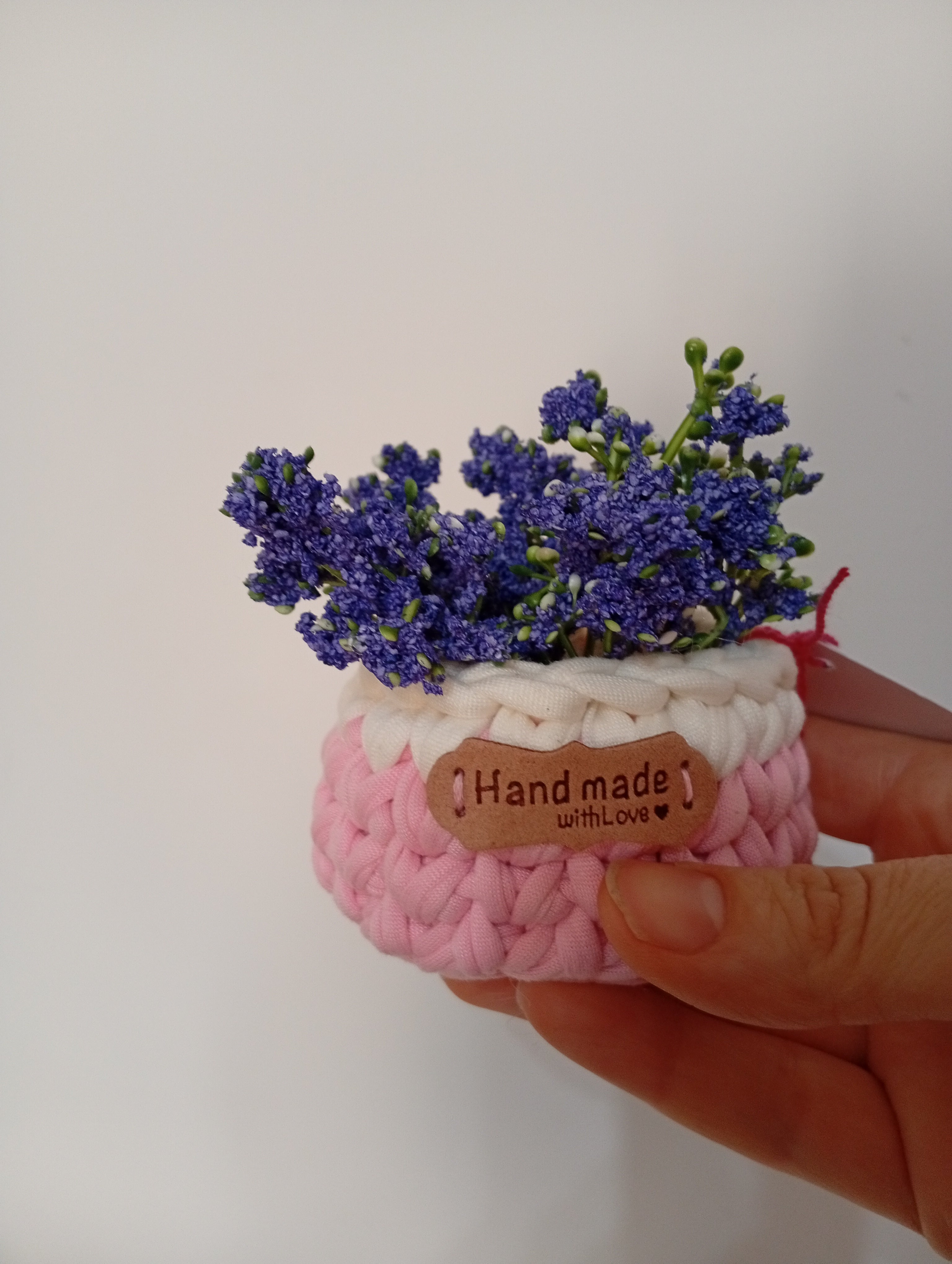 Mini cesto fiorito