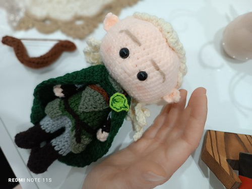 Amigurumi Legolas The Lord of the Rings