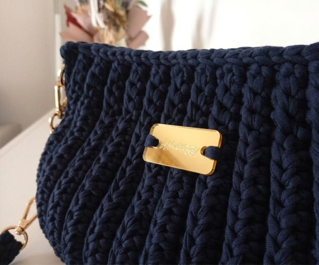 Borsa Notte blu