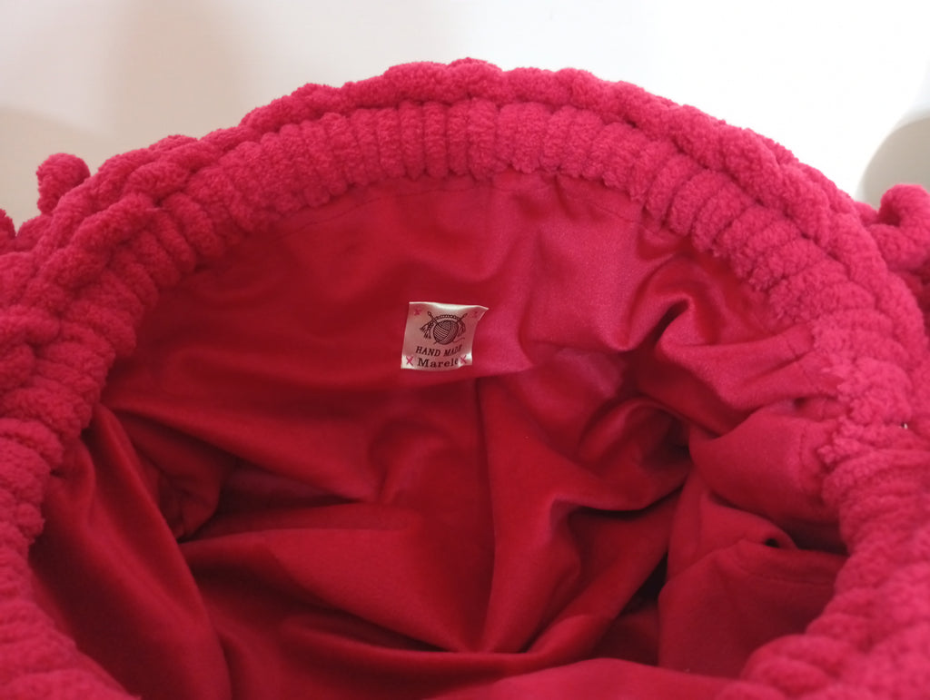Borsa a mano morbida puffy