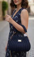 Borsa Notte blu