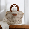 Borsa a secchiello in corda
