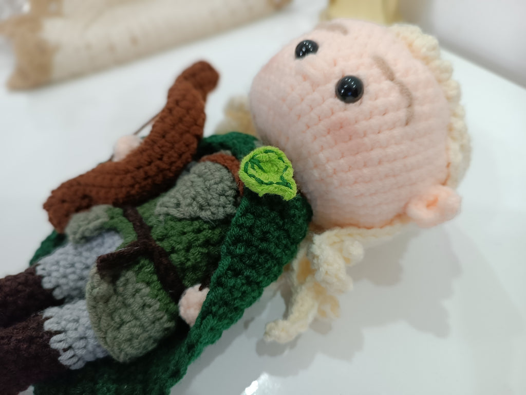 Amigurumi Legolas The Lord of the Rings