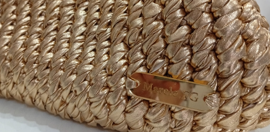 Pochette clic clac oro