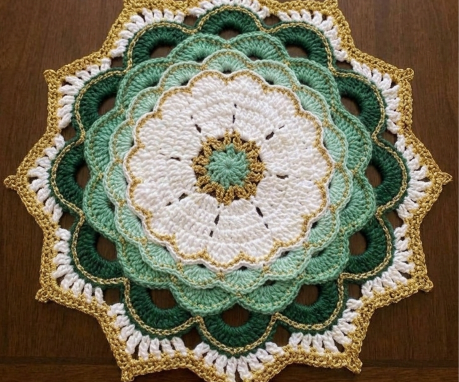 Sottopiatto in cotone fantasia