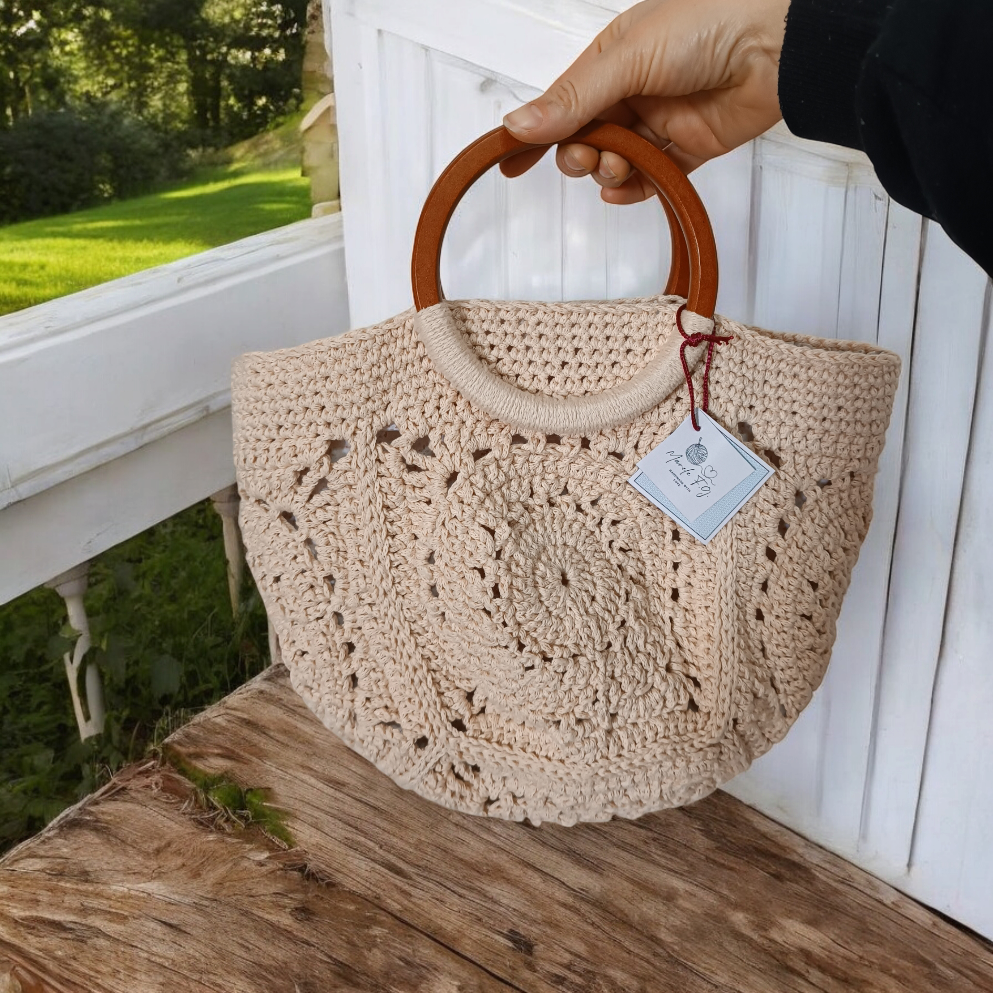 Borsa a mano pure cotton