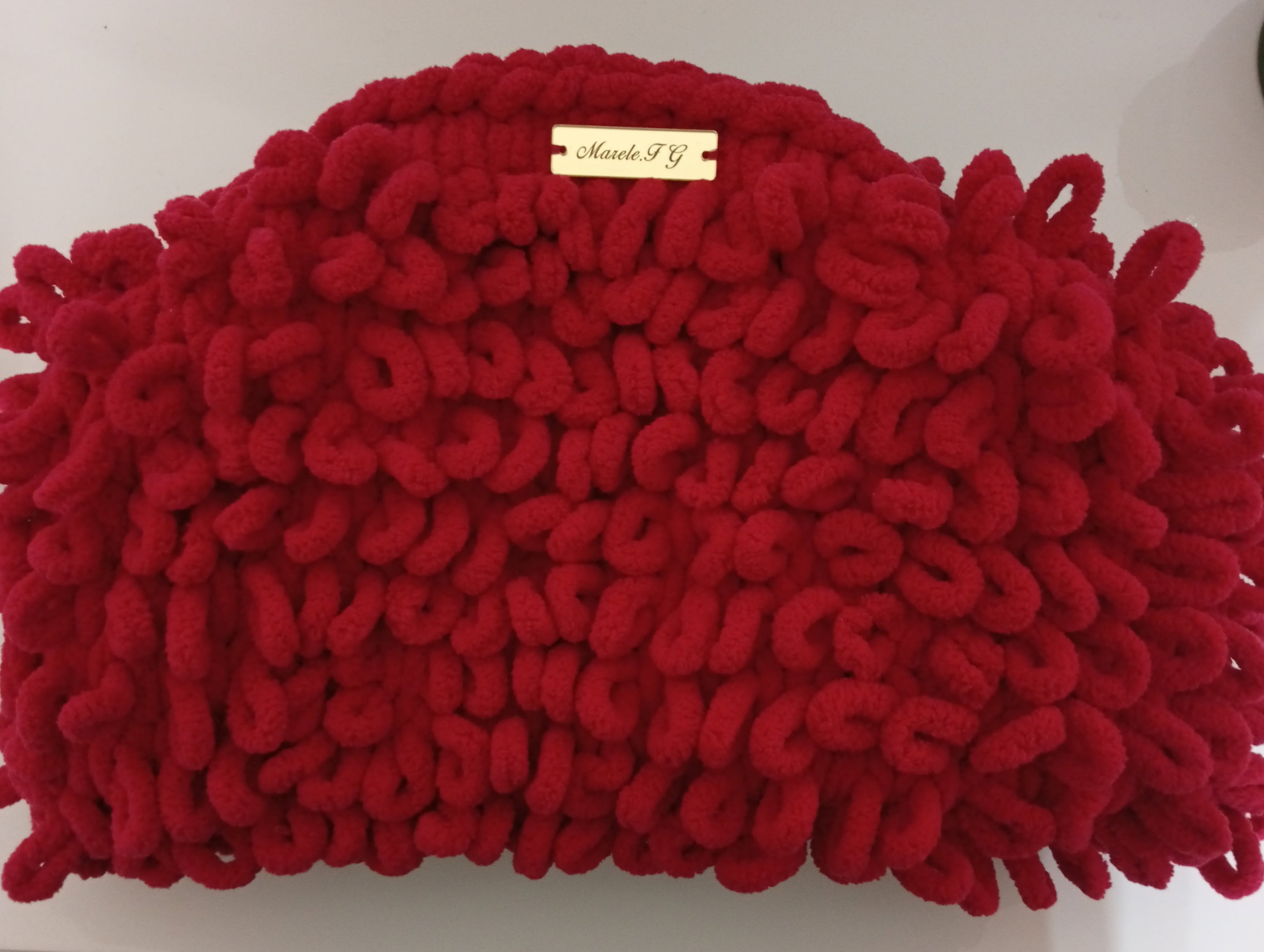 Borsa a mano morbida puffy