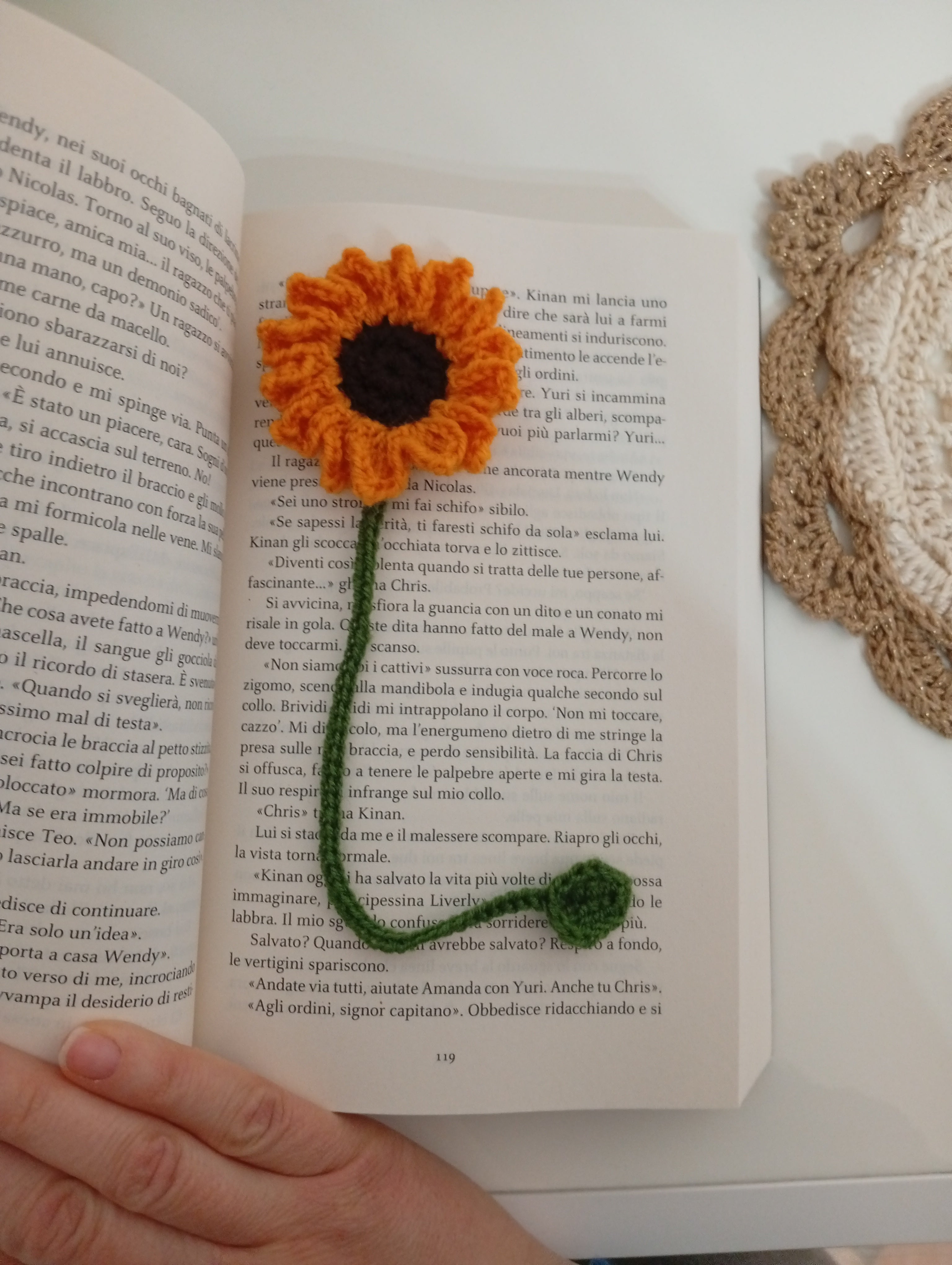 Segnalibro girasole