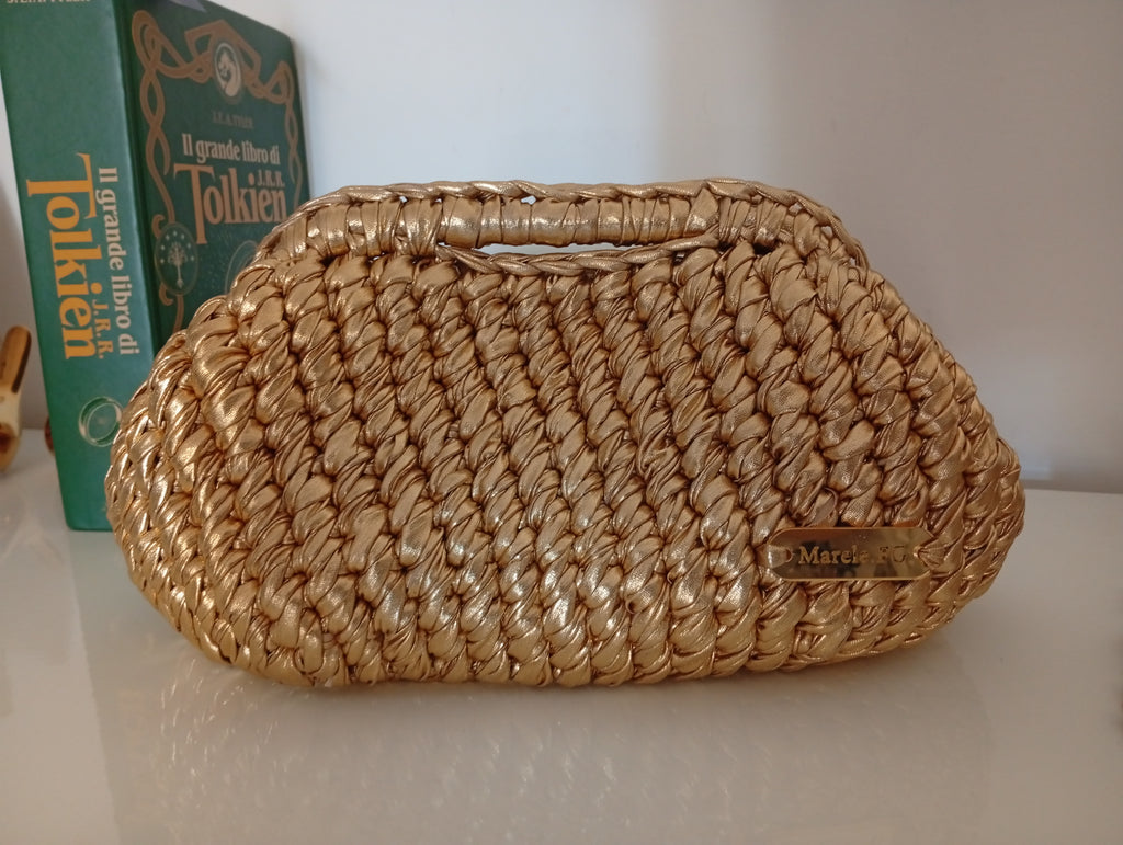 Pochette clic clac oro