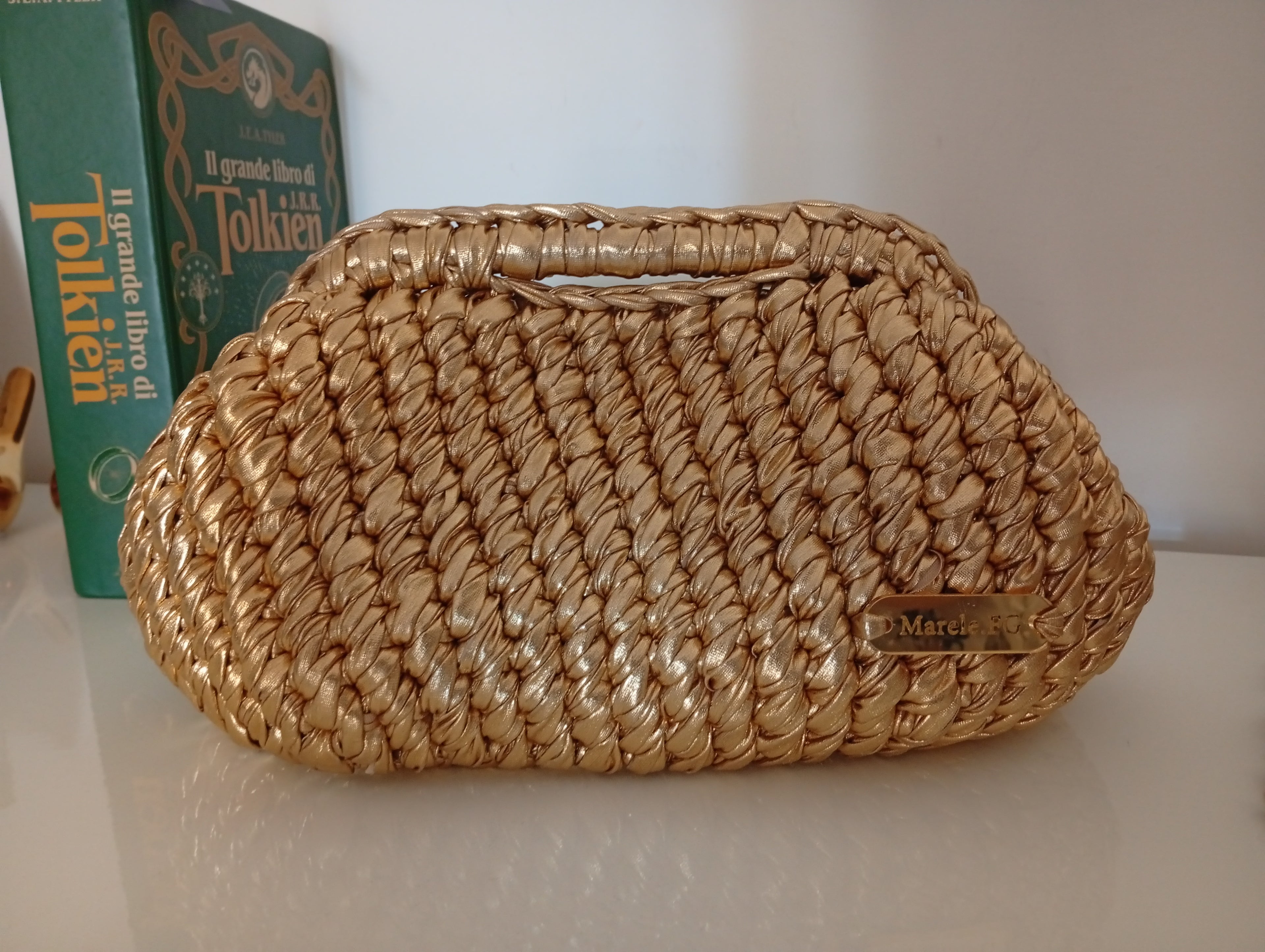 Pochette clic clac oro