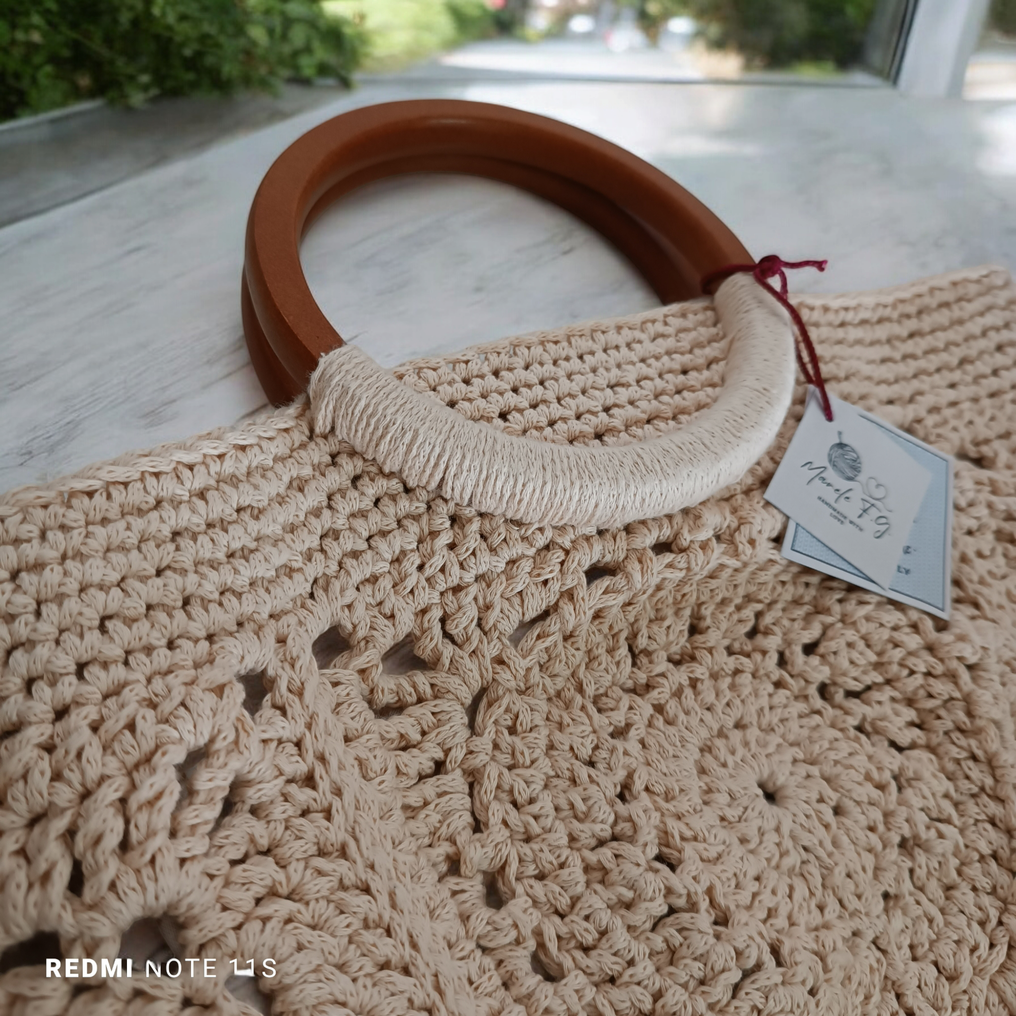 Borsa a mano pure cotton
