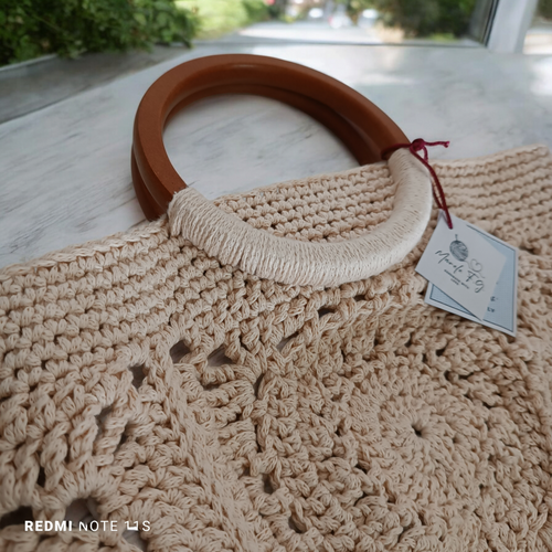 Borsa a mano pure cotton